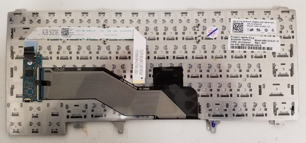 OEM Dell Latitude E6420 E6430 E5420 E5430 E5520 E5530 Keyboard PD7Y0 CYCKT FWVVF