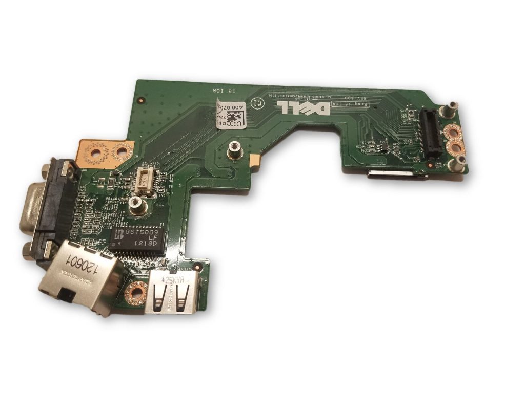 Genuine OEM Dell Daughterboard IO Board Card Reader USB VGA RJ-45 Ethernet 32PGC