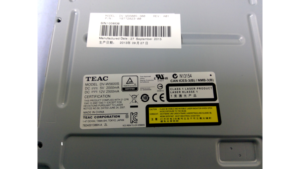 TEAC DV-W5600S-300 Tray Load Internal Multi Drive - Image 5