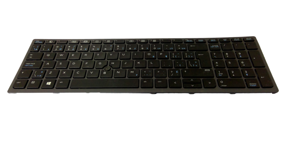 HP Keyboard PN: 848311-001 PK131C31A00 SG-81610-XUA SN7142BL Light Backlight Black - Image 2