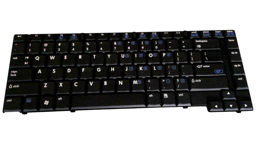 HP 6037B0015901 6037B0016001 6037B0016201 MP-06793USD930 9J.N8282. A01 US Keyboard Black Color