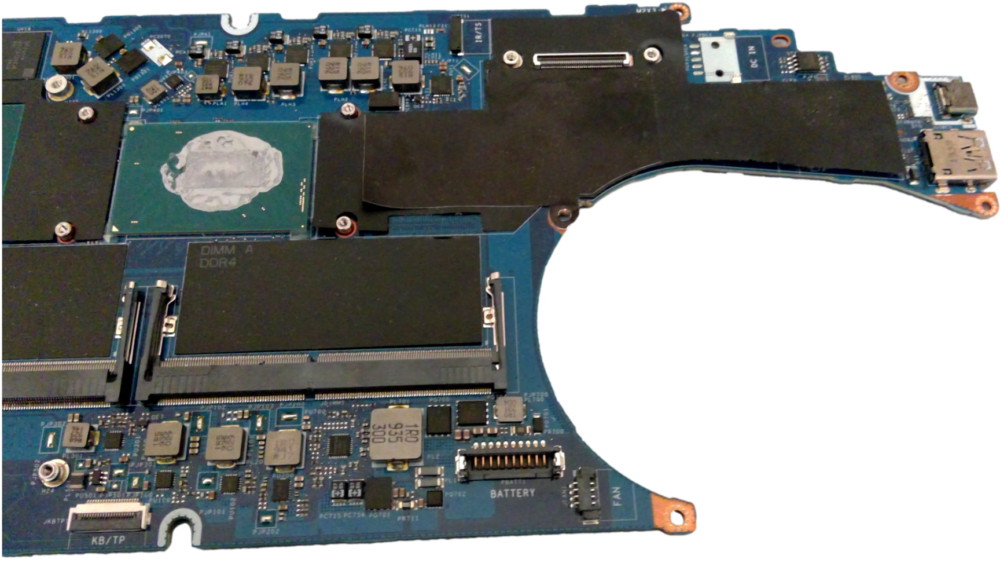 DELL 3541 EDC51 LA-H182P CN-0DTNGJ Mainboard W SRFCN I7-9850H CPU N19M-Q3-A1 - Image 4