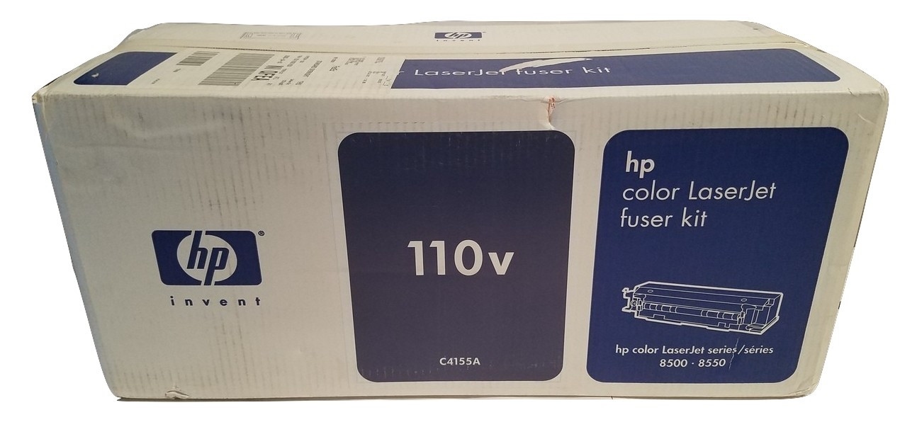 New Hewlett Packard C4155A 110v Genuine Color LaserJet Fuser Kit