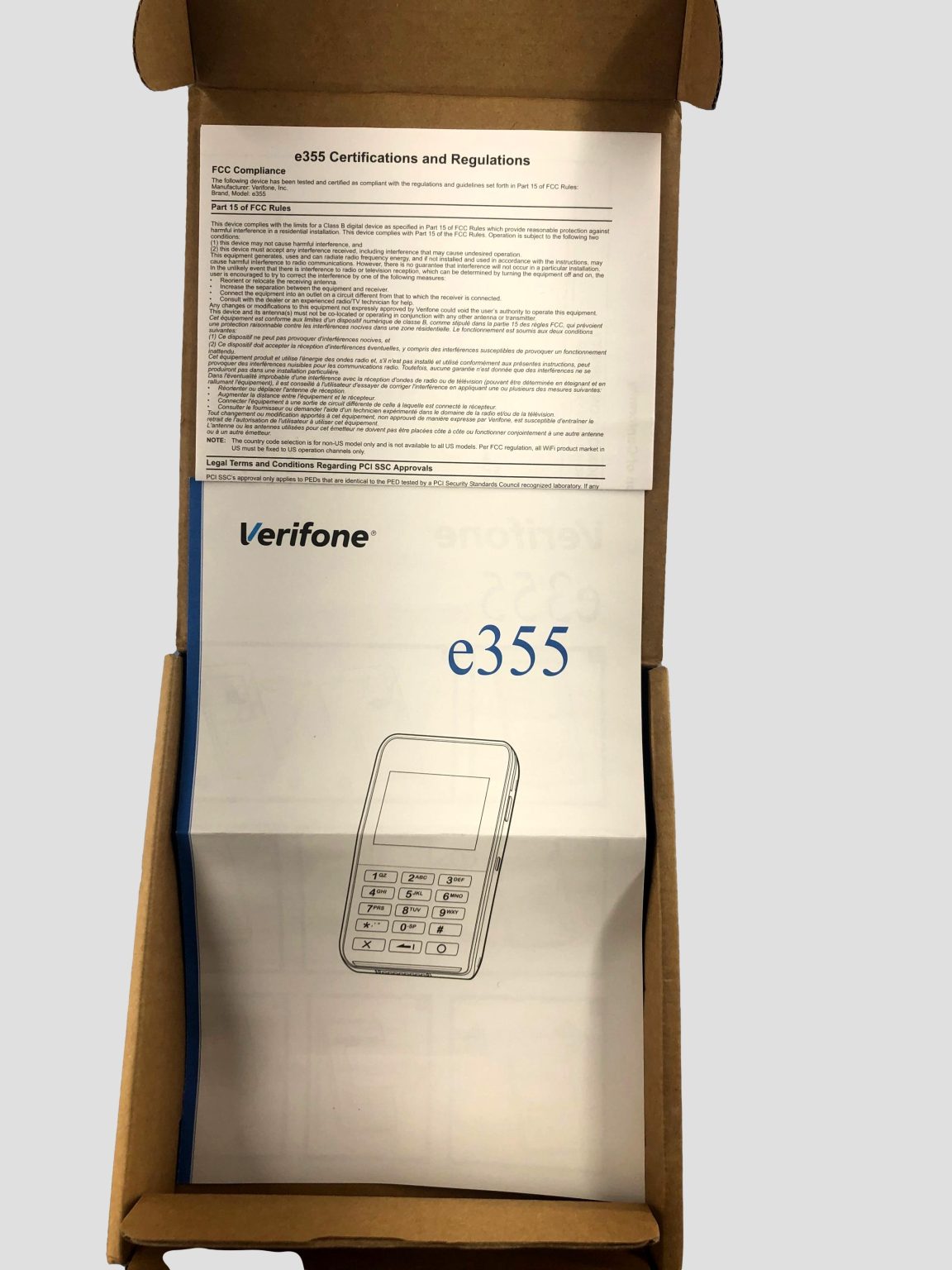 Verifone e355 Compact Mobile Payment Device - Image 3