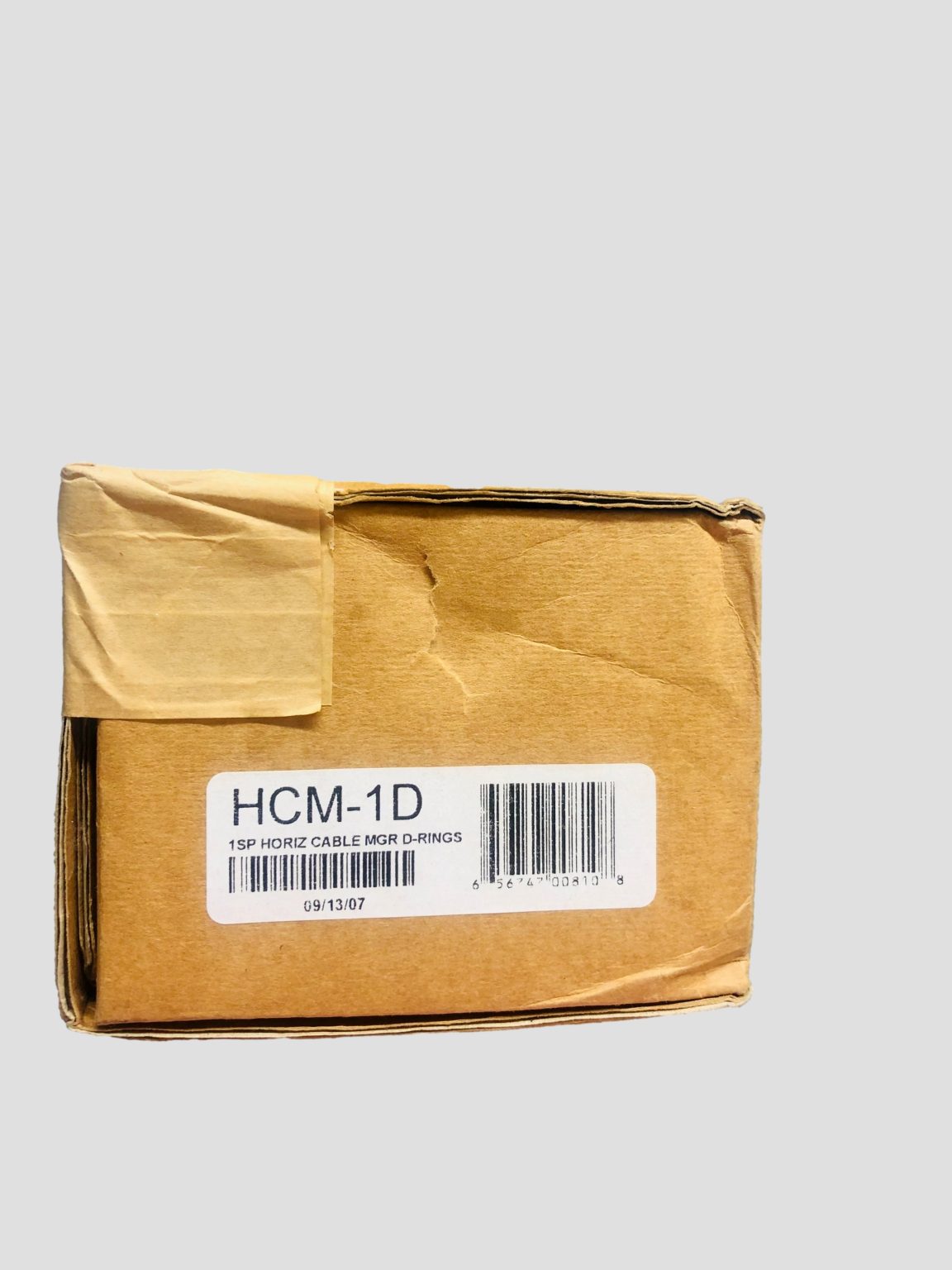 HCM-1D Horizontal Cable Mgr, D-Ring - NEW