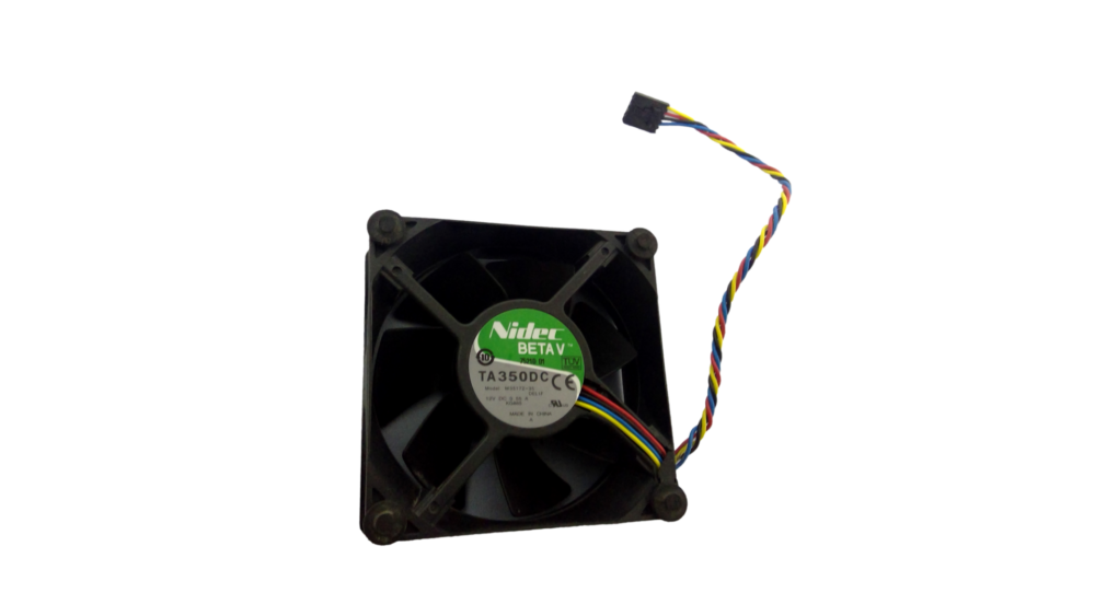 Nidec BETA V Case Fan TA350DC 92x32mm Cooling, 1400-4000 RPM, 3-pin, M35172-57 12V 0.55A Dell 0KG885