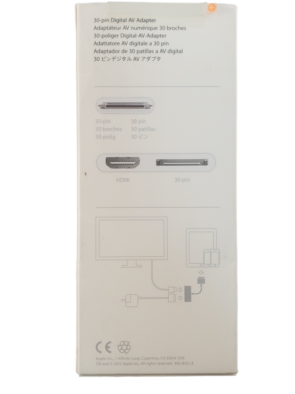 NEW Apple 30-pin Digital AV Adapter MD098ZM/A - Image 2