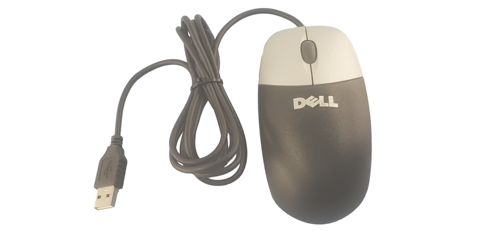 Dell M056UOA Optical USB Mouse 2-Button Scroll Wheel C8639 CJ339 DJ301 KD944 T0943 D1161