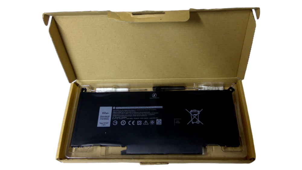 Dell Latitude 60w Battery 12 13 14 E7280 E7480 7480 7490 7380 7390 F3YGT