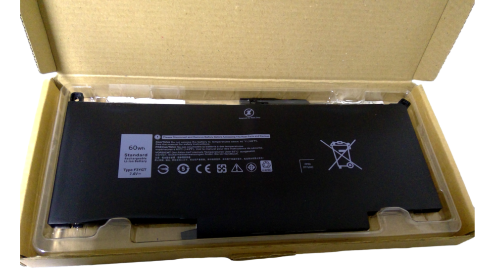 Dell Latitude 60w Battery 12 13 14 E7280 E7480 7480 7490 7380 7390 F3YGT - Image 2